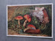 OLD USSR Postcard  - "Amanita" By Yakovlev-   Champignon  - Mushroom - Old Russian Puzzle 1958 - Pilze