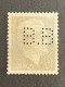 MONACO 1950 N°347 B.B 1 Indice 4 Perforé Perforés Perfins Perfin !!  Superbe - Autres & Non Classés