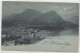 Lugano - Le Monte Brè - Cartolina Viaggiata 1898 - Lake Lugano
