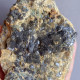 Delcampe - #1.52 Cristalli Nero-blu QUARZO 'beta' Con Rose Di Barite (Modena, Italia) - Minéraux