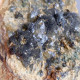 Delcampe - #1.52 Cristalli Nero-blu QUARZO 'beta' Con Rose Di Barite (Modena, Italia) - Mineralien
