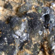 Delcampe - #1.52 Cristalli Nero-blu QUARZO 'beta' Con Rose Di Barite (Modena, Italia) - Mineralien