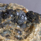 Delcampe - #1.52 Cristalli Nero-blu QUARZO 'beta' Con Rose Di Barite (Modena, Italia) - Minéraux
