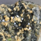 Delcampe - #1.53 Cristalli Nero-blu QUARZO 'beta' Con Rose Di Barite (Modena, Italia) - Mineralen