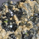 Delcampe - #1.53 Cristalli Nero-blu QUARZO 'beta' Con Rose Di Barite (Modena, Italia) - Mineralen