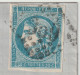 FRANCE - N°45 Sur Lettre. Cote 120 Euros. - 1870 Emission De Bordeaux