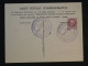 DG8 FRANCE  BELLE CARTE  1943  EXPO PARIS AERIEN +PETAIN  +AFF. PLAISANT+++++ - 1927-1959 Cartas & Documentos