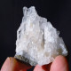 #Q45 QUARTZ à Ame (Faden Quartz) Cristaux (Orelle, Savoie, France) - Mineralien