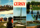 N°121311 -cpsm Cergy -multivues- - Cergy Pontoise