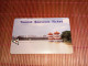 TOURISTCARD  SOUVENIR 2 PHOTOS USED 2 PHOTOS Rare - Singapour