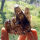 Delcampe - #08 – SCHÖNE MORIONE QUARZ Kristalle (Kara-Oba, Moiynkum, Jambyl, Kasachstan) - Minerales