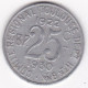 31. Haute Garonne Toulouse. 25 Centimes 1922 – 1930. Union Latine, Comité Du Sud-Ouest , En Aluminium - Notgeld