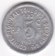 31. Haute Garonne Toulouse. 5 Centimes 1922 – 1933. Union Latine, Comité Régional , En Aluminium - Notgeld
