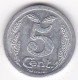 27. Eure. Evreux. Chambre De Commerce. 5 Centimes 1921, En Aluminium - Notgeld