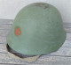 Elmetto Esercito Jugoslavo NE-44 Originale Completo Con Cinturone Cuoio - Headpieces, Headdresses