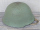 Delcampe - Elmetto Esercito Jugoslavo NE-44 Originale Completo Con Cinturone Cuoio - Helme & Hauben