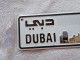 Delcampe - DUBAI MAGNET Decor ADVERTISING PROMOTION LICENSE PLATE دبي United Arab Emirates PLAQUE D'IMMATRICULATION - Kennzeichen & Nummernschilder