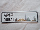 Delcampe - DUBAI MAGNET Decor ADVERTISING PROMOTION LICENSE PLATE دبي United Arab Emirates PLAQUE D'IMMATRICULATION - Kennzeichen & Nummernschilder