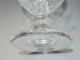 Delcampe - -SUPERBE GRAND PHOTOPHORE VERRE Décor FLEURS & FLEURS De LYS Meulées Bougie      E - Glass & Crystal