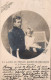 Royauté - Famille Royale - Carte Photo - Le Prince Albert De Belgique Et Le Prince Léopold - Belgium - Koninklijke Families