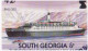 Merchant Ships, RMS QE2 Ship, Lindblad Explorer, MS Endeavour Ship, Mountain, South Georgia Official FDC 2004 - Zuid-Georgia