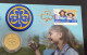 13-1-2024 (1 X 8 A) Australia - Centenary Of Girl Guides (with Fabric Badge + $ 1.00 Coin) 2010 - Dollar