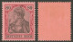 GERMANY: Sc.74, 1902 Germania 80pg., Mint With Tiny And Barely Visible Hinge Mark, Absolutely Superb Example! - Unused Stamps