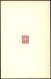 ARGENTINA: 1889 Sudamericana Issue, Die Essay Of An UNADOPTED Design, 30c. Dorrego, Printed In Carminish Red On Thin Pap - Altri & Non Classificati