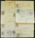 ARGENTINA: POLICÍA FEDERAL: 10 Varied Documents With Rare Revenue Stamps Of The Federal Police, Rare, Attractive Lot! AT - Autres & Non Classés