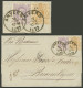 BELGIUM: 18/NO/1877 Anvers - Argentina, Entire Letter Franked With 1.95Fr. (including Sc.36), Sent By French Mail, With  - Autres & Non Classés