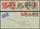 GREAT BRITAIN: Airmail Cover Sent From London To Argentina With Nice Franking, On Back Buenos Aires Arrival Mark Of 18/J - Sonstige & Ohne Zuordnung