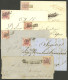 ITALY: 6 Folded Covers Or Entire Letters Used Between 1858 And 1860, All Franked With 2G. Of 1858 (several Shades), Ther - Naples