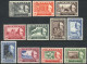 MALAYA: Sc.75/85, 1957/63 Animals, Trains And Other Topics, Complete Set Of 11 Values MNH, Excellent Quality, Catalog Va - Malaya (British Military Administration)