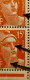 R712/162 - TYPE MARIANNE DE GANDON - 1948 - N°813 (I) BLOC De 10 TIMBRES NEUFS** CdF - VARIETE >>> Pliure Accordéon - Unused Stamps