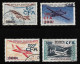 Réunion 1954 P.A N°52/55. Oblitérés, Série Des Prototypes Cote 36€ - Airmail