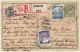 HONGRIE / HUNGARY - 1917 Censored Registered Postal Card From TISZABERCZEL To Zürich, Switzerland - Storia Postale