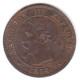 NAPOLEON III  - 2 Centimes   1854 MA - 2 Centimes