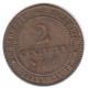 CERES  - 2 Centimes   1887 A - 2 Centimes