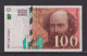 FRANCE - 1997 100 Francs Circulated Banknote As Scans - 100 F 1997-1998 ''Cézanne''