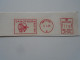 D200337  Red  Meter Stamp - EMA - Freistempel  - Denmark -Danmark - Danotherm Electric - Rodovre 1989 Electro - Franking Machines (EMA)