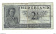 * NETHERLANDS 2,5 GULDEN  1949   73 - 2 1/2  Florín Holandés (gulden)