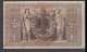 GERMANY - 1910 1000 Mark Circulated Banknote - 1000 Mark