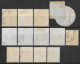 1931-1934 BELGIUM Set Of 13 USED STAMPS (Michel # 305,308,311,312,332,376b) CV €4.20 - 1931-1934 Kepi