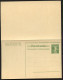 Postkarte Mit Antwort P37 Postfrisch Feinst 1909 Kat.6,00€ - Entiers Postaux