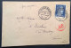 KGF: “LANDGRABEN-LAGER WIESBADEN-BIEBRICH 1944 Zensur Brief>France (censure POW Camp Cover Lettre WW2 Guerre 1939-45 - Lettres & Documents