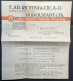 1929 PERFIN: F.AD.RICHTER (Baukasten Spiele Mah-Jongg)RUDOLSTADT I. THÜR Brief(Mahjong Game China Jeu Jeux Chine Anchor - Lettres & Documents