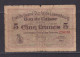 LUXEMBOURG - 1918 5 Franken Circulated Banknote - Luxembourg