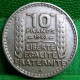 MONNAIE FRANCE 10 FRANCS TURIN, Petite Tête 1948 B  Beaumont-Le-Roger - 10 Francs