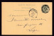 DDFF 535 - Entier Lion Couché NAMUR 1891 - Cachet J. Saintraint, Avocat, Rue Du Collège, 23, à NAMUR - Cartes Postales 1871-1909