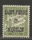 Saint Pierre Et Miquelon TAXE N° 12 NEUF* CHARNIERE / Hinge / MH - Segnatasse